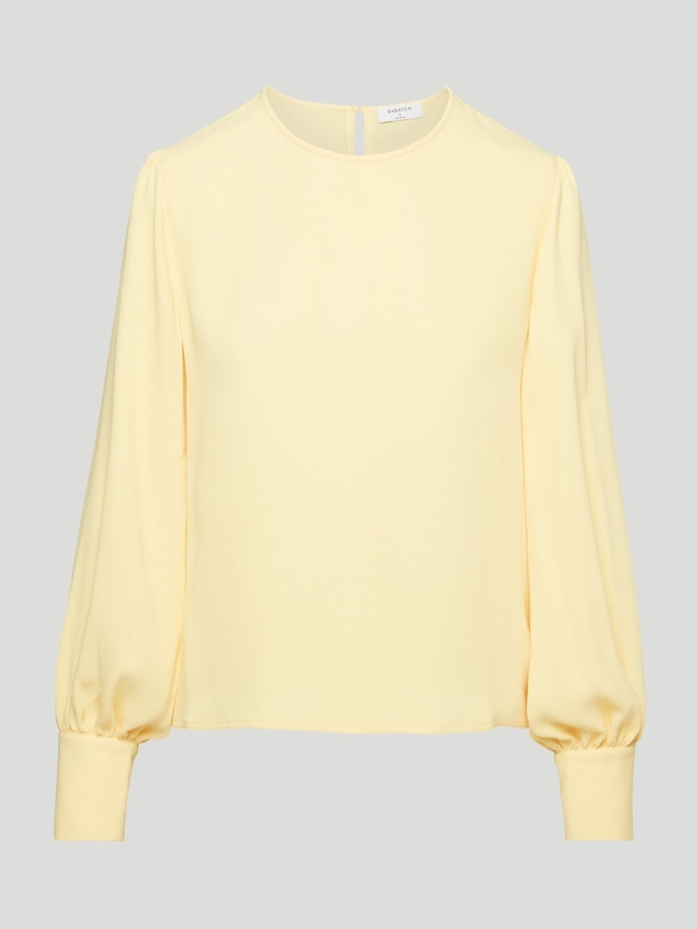 Aritzia Babaton Moda Matte Satin Blouse - Softest yellow Size M
